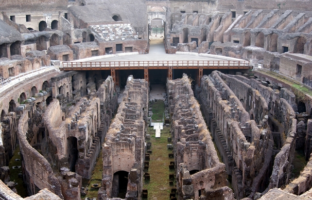 Das Hypogeum des Kolosseums