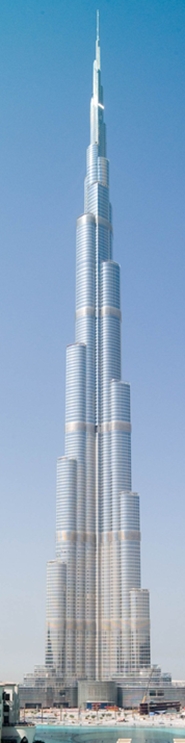 Der Turm von Dubai nach der Fertigstellung